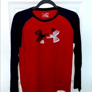 Boys Long Sleeve Under Armour Shirt